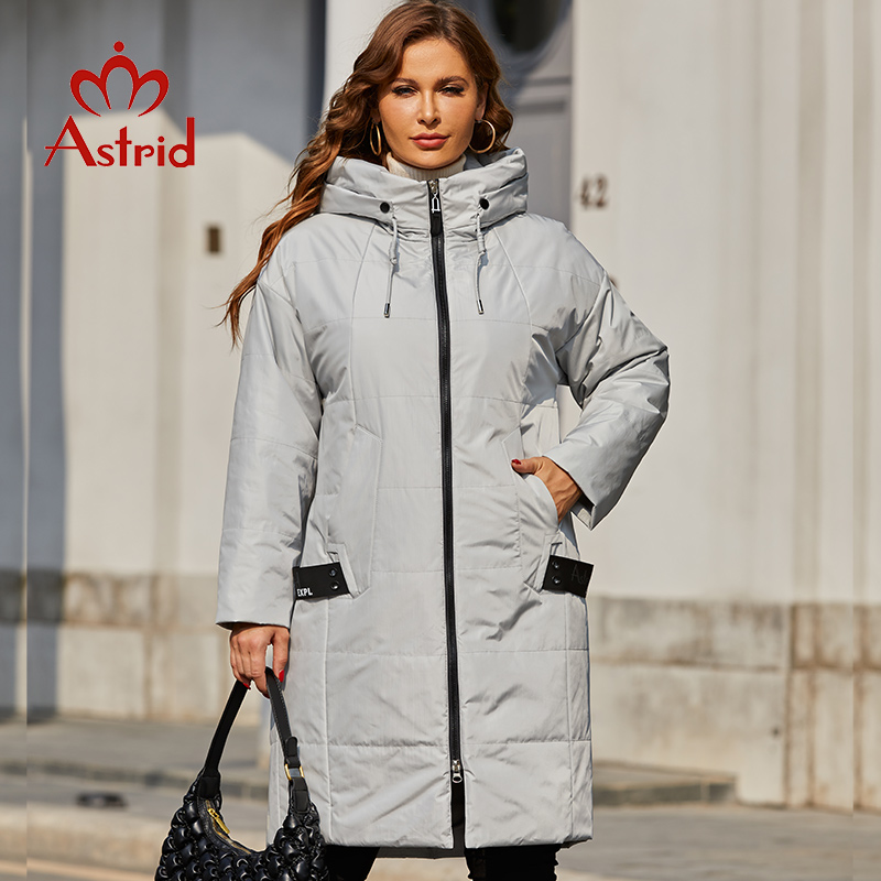 Women'S Fashion Long Coat - 女性用パッド入りルーズフィットジャケット,フード付きコート,婦人服,キルティング,ファッショナブル,ラージサイズ,2022,春