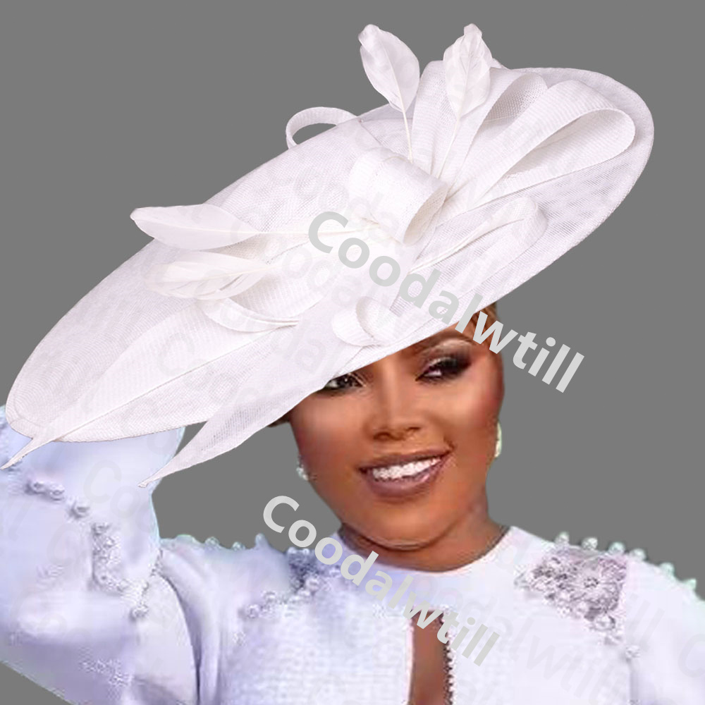 Women'S Fashion Kentucky Derby - ケンタッキーダービービッグ魅惑的な帽子女性のウェディングパーティーティーかぶと弓女性ロイヤルアスコット髪魅惑的なヘアクリップ