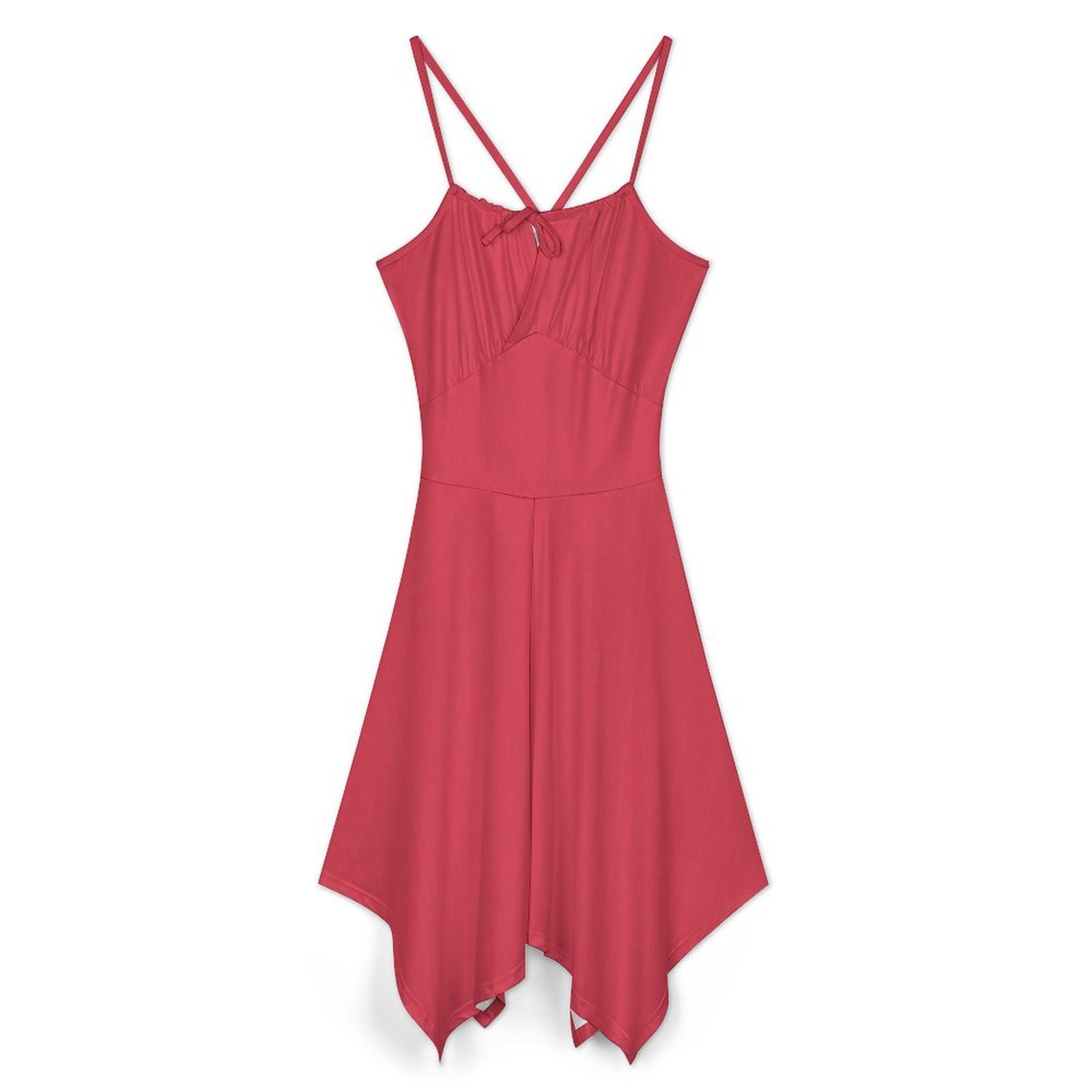 Smocked Dress Women - パプリカ花柄スモックドレス女性のための春夏カジュアルドレスパーティーカラーカラー色色性色付き女性服
