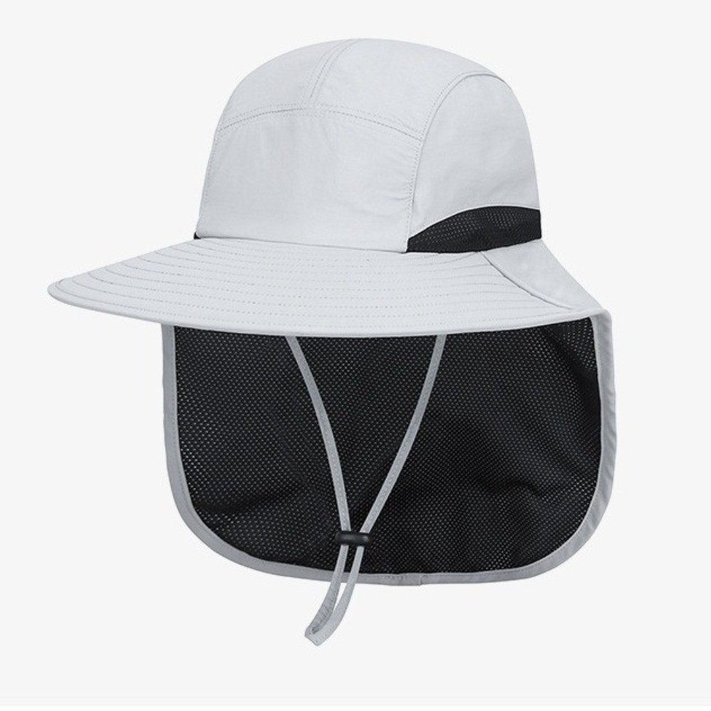 Bucket Hat Women - ファッションワイドブリムアウトドアサンハット調節可能なUV保護フィッシャーマンキャップネックフラップ付き速乾性バケットキャップ女性用