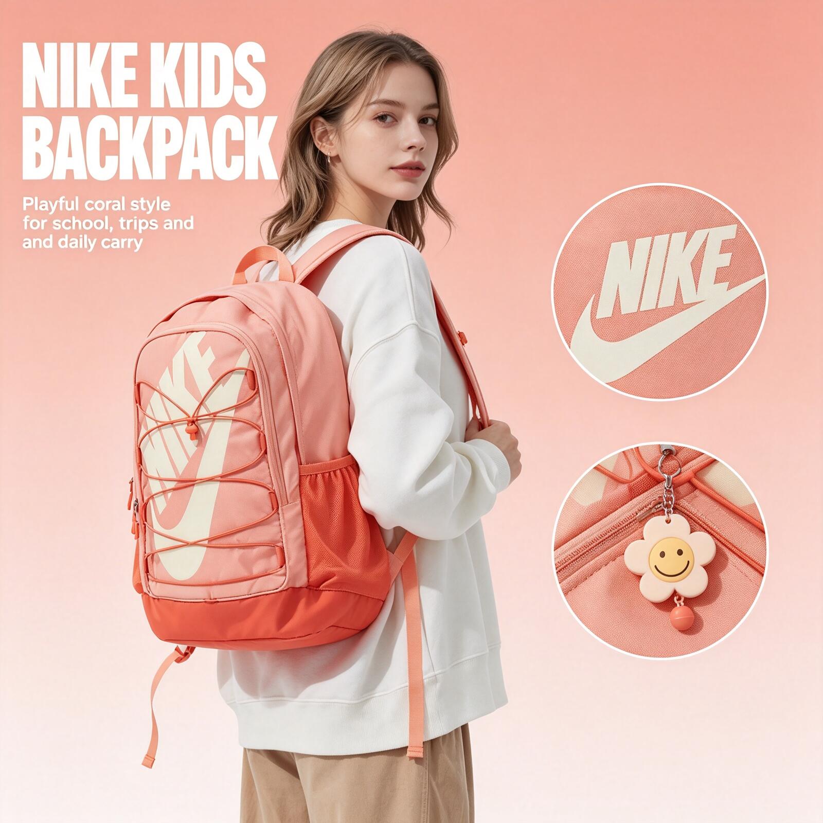 Women'S Fashion Backpack - ナイキ メンズ レディース スポーツ 大容量 学生用コンピューターバッグ