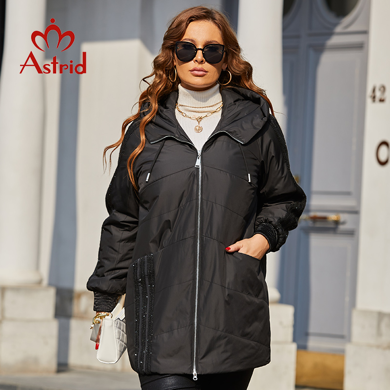 Women'S Fashion Long Coat - 女性用パッド入りコート,裏地付きジャケット,キルティング,ファッションウールテキスタイル,穴あき,2022年春