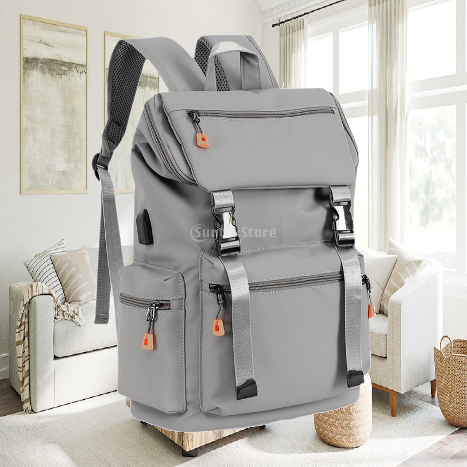 Women'S Fashion Backpack - カジュアルバックパックオーガナイザーキャリーバッグポケットファッショナブルな調節可能なストラップ毎日の仕事用バックパックビジネス女性アウトドアデート