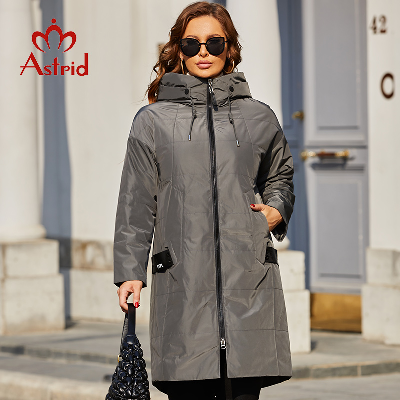 女性用パッド入りルーズフィットジャケット,フード付きコート, - Women'S Fashion Long Coat のレビューと価格