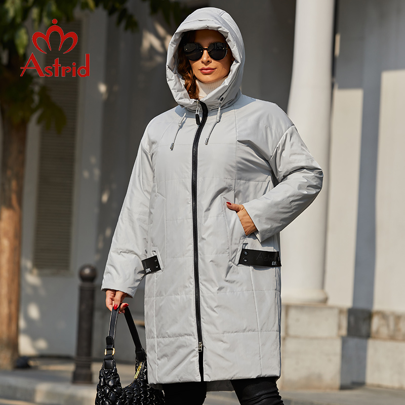 女性用パッド入りルーズフィットジャケット,フード付きコート, - Women'S Fashion Long Coat のレビューと価格