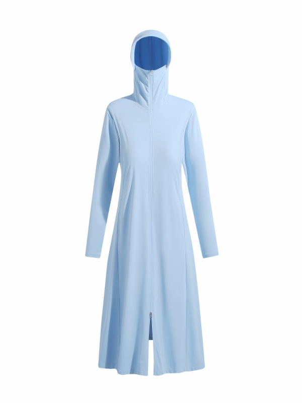 ロング軽量ルーズアイスシルク UV 保護服男性女性夏の新スタ - Women'S Fashion Long Coat のレビューと価格