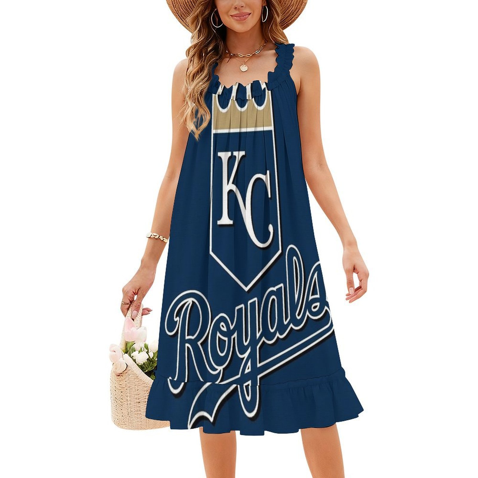 Kc Royals 花柄スモックドレス 女性用 春夏 カジュ - Smocked Dress Women のレビューと価格