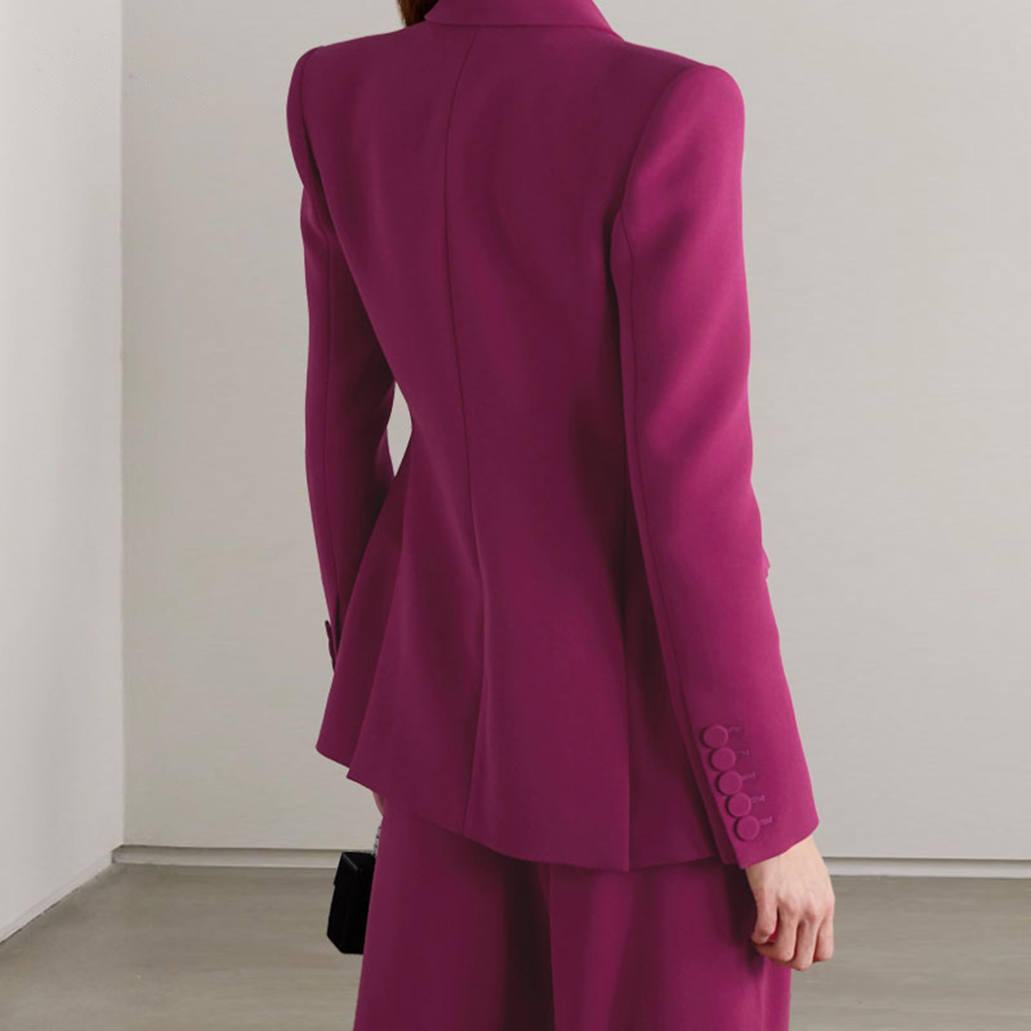 アリンジェントレッド ラペル レディース ツーピースセット  - Women Fashion Jackets のレビューと価格