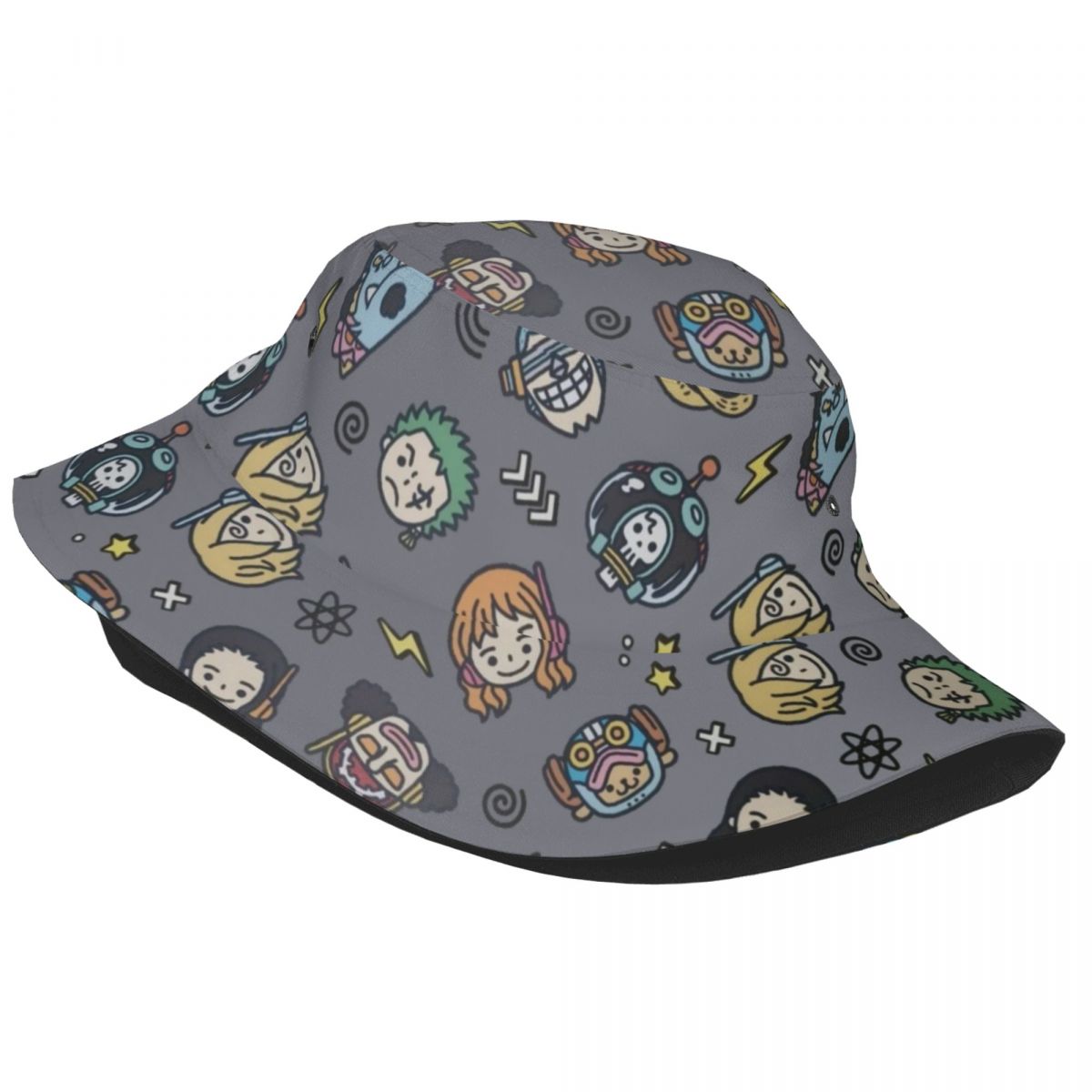O-one-piece-e ワンピース ルフィのバケットハッ - Bucket Hat Women のレビューと価格