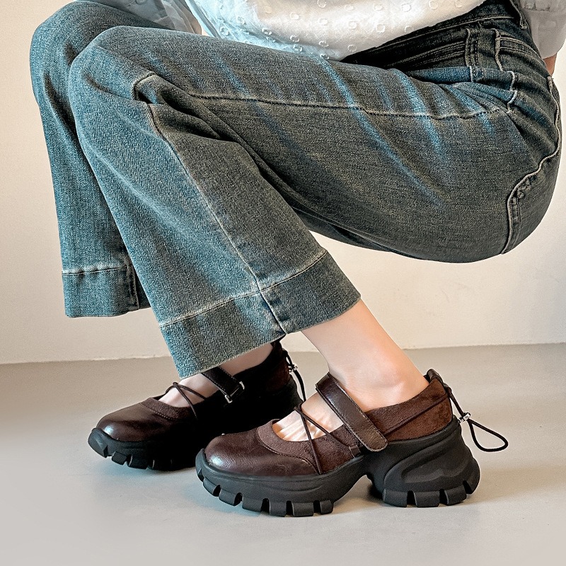新しいレトロバレエメリージェーンシューズファッションソフトソ - Women'S Fashion Brands のレビューと価格