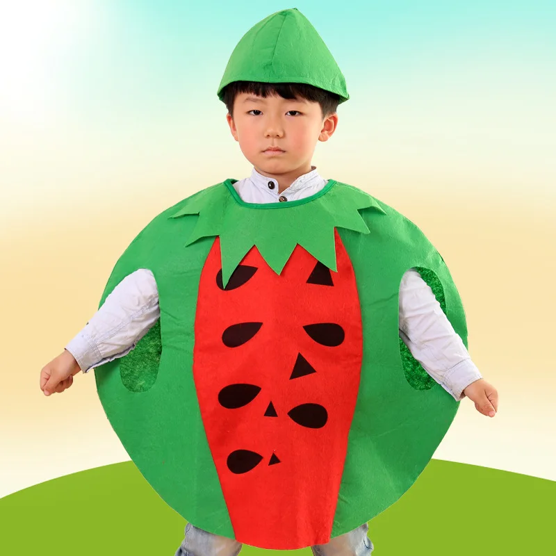 クリスマス子供用果物と野菜のモデリングコスチューム幼稚園フル - Women Fashion Jackets のレビューと価格