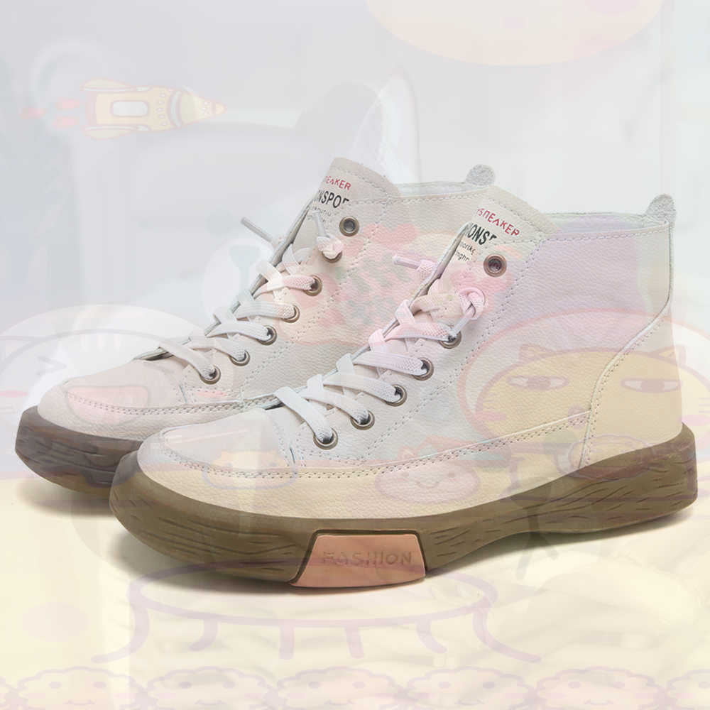 ハイトップ ハイカットはスケートボード ホーム シューズ女性 - Women'S Yellow Fashion Sneakers のレビューと価格