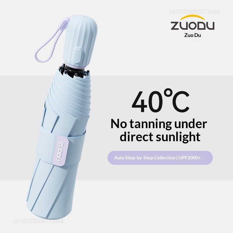ZUODU ミニ折りたたみ傘 太陽用 女性用 男性用 ファッ - Women'S Fashion Umbrella のレビューと価格
