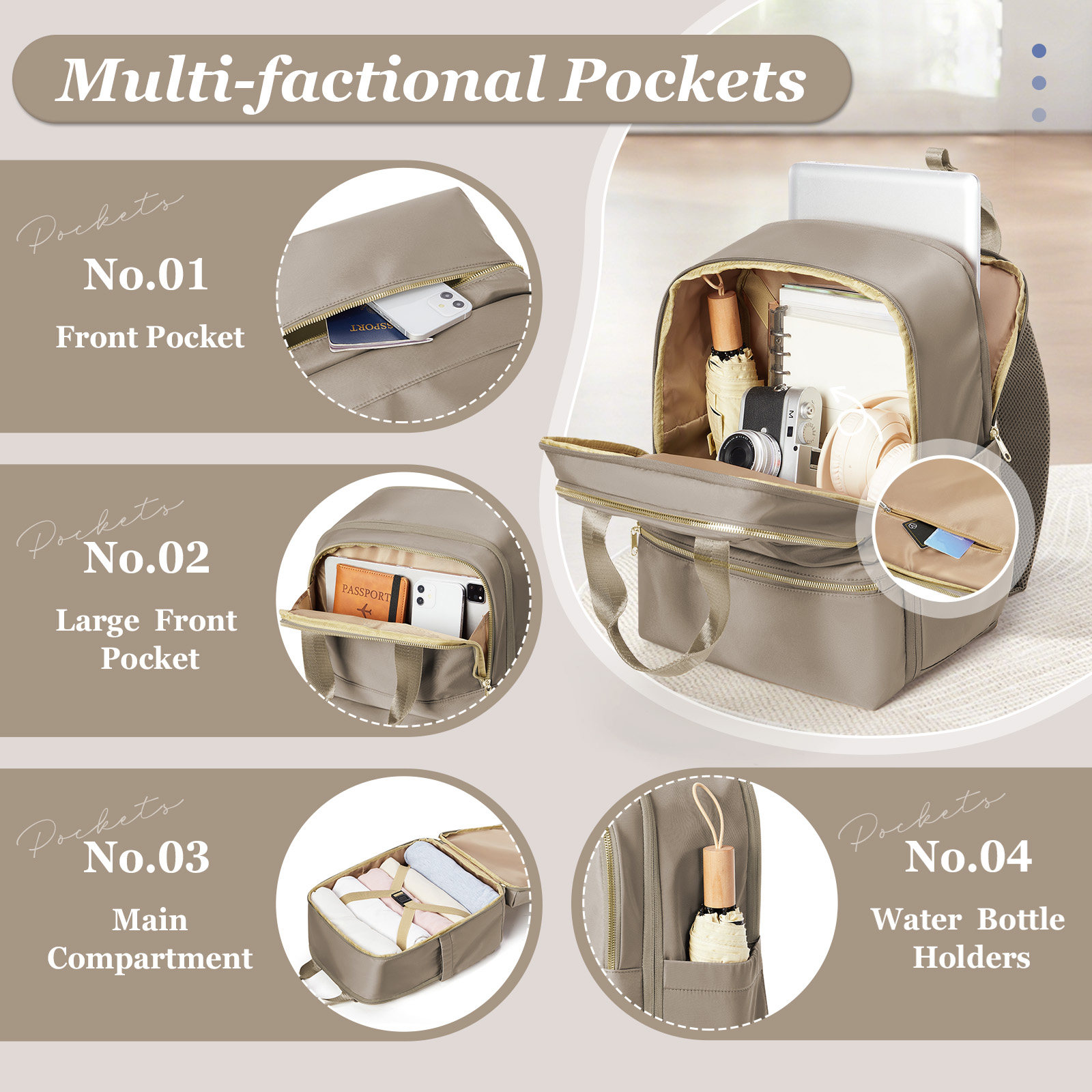 ライアンエア 40x30x20 トラベルバックパック 女性用 - Women'S Fashion Backpack のレビューと価格