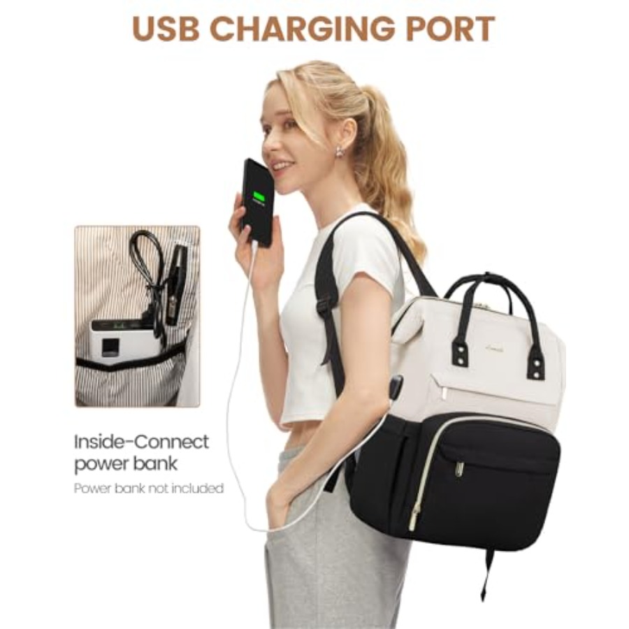 女性用ラップトップバックパック、ファッションコンピューターバ - Women'S Fashion Backpack のレビューと価格