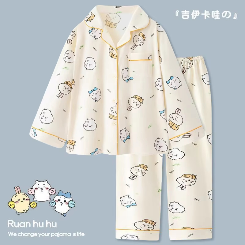 かわいいちいかわ女性用寝間着・ホームウェアセット和風ハチワレ - Women'S Fashion Pajamas のレビューと価格