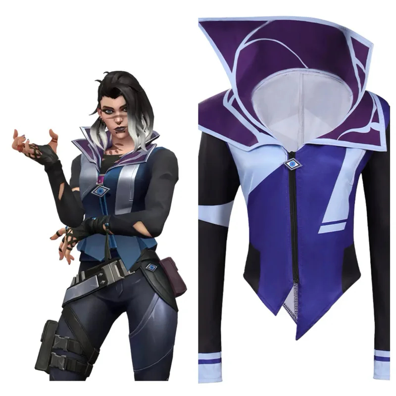 2026 フェードコスプレ衣装アニメゲーム Valorant - Women Fashion Jackets のレビューと価格