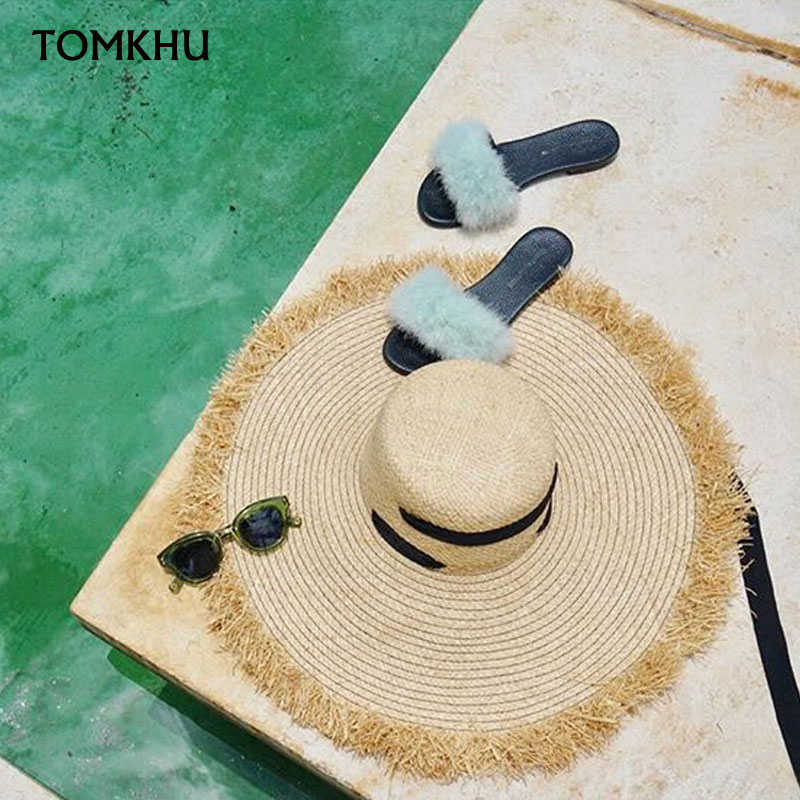 女性用ラフィア麦わら帽子,新しいファッション,黒の包帯リボン - Women'S Fashion Kentucky Derby のレビューと価格