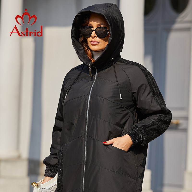 女性用パッド入りコート,裏地付きジャケット,キルティング,フ - Women'S Fashion Long Coat のレビューと価格