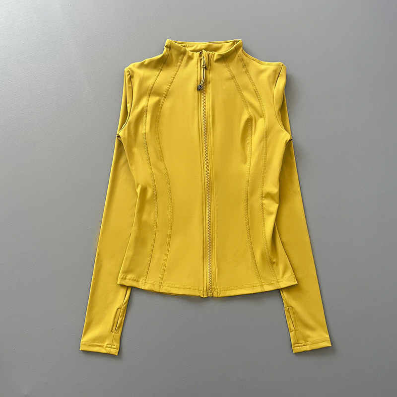 女性用フルジップ長袖アスレチックジャケット、サムホール付き、 - Women'S Fashion Long Coat のレビューと価格