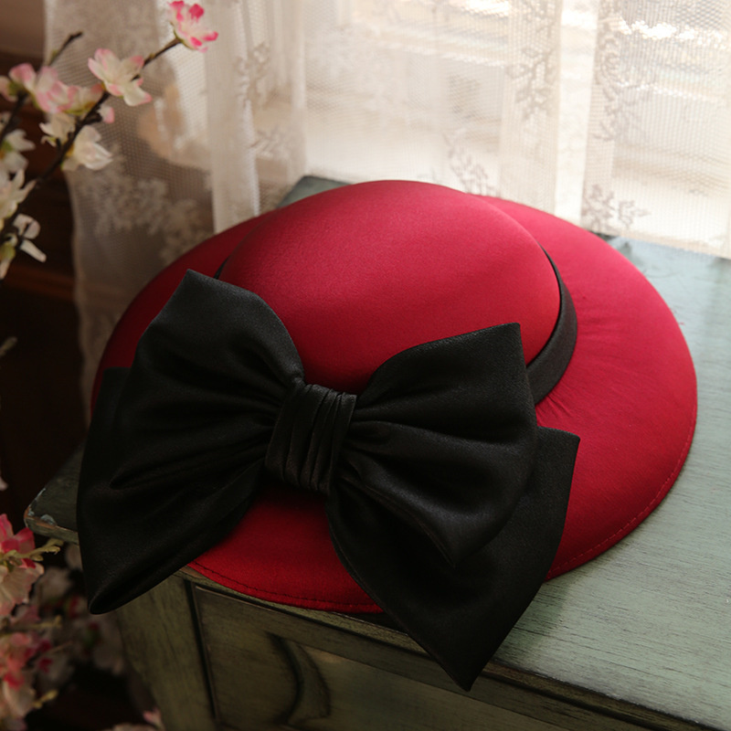 女性のための大きな弓、宴会パーティー、結婚式の帽子、女の子の - Bucket Hat Women のレビューと価格