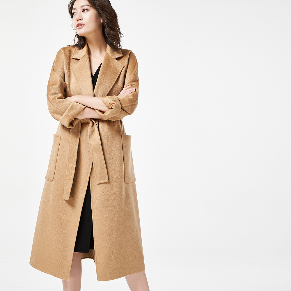 Allingentle レディース ロングコート フラットカ - Women'S Fashion Long Coat のレビューと価格