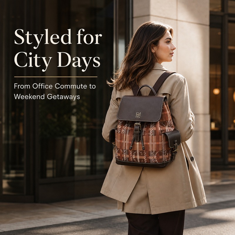 CHHC ファッションカラーブロックバックパックデート多用途 - Women'S Fashion Backpack のレビューと価格