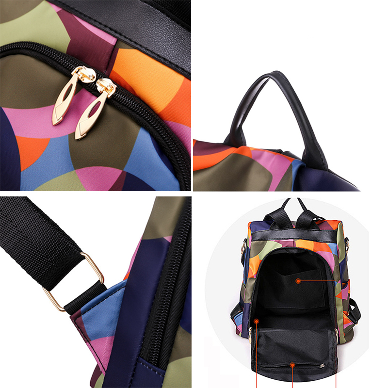 女性用の盗難防止バックパック,ファッショナブルな女性用オック - Women'S Fashion Backpack のレビューと価格