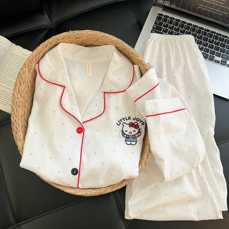 2 個甘い女性春秋パジャマセットサンリオハローキティコンフォ - Women'S Fashion Pajamas のレビューと価格