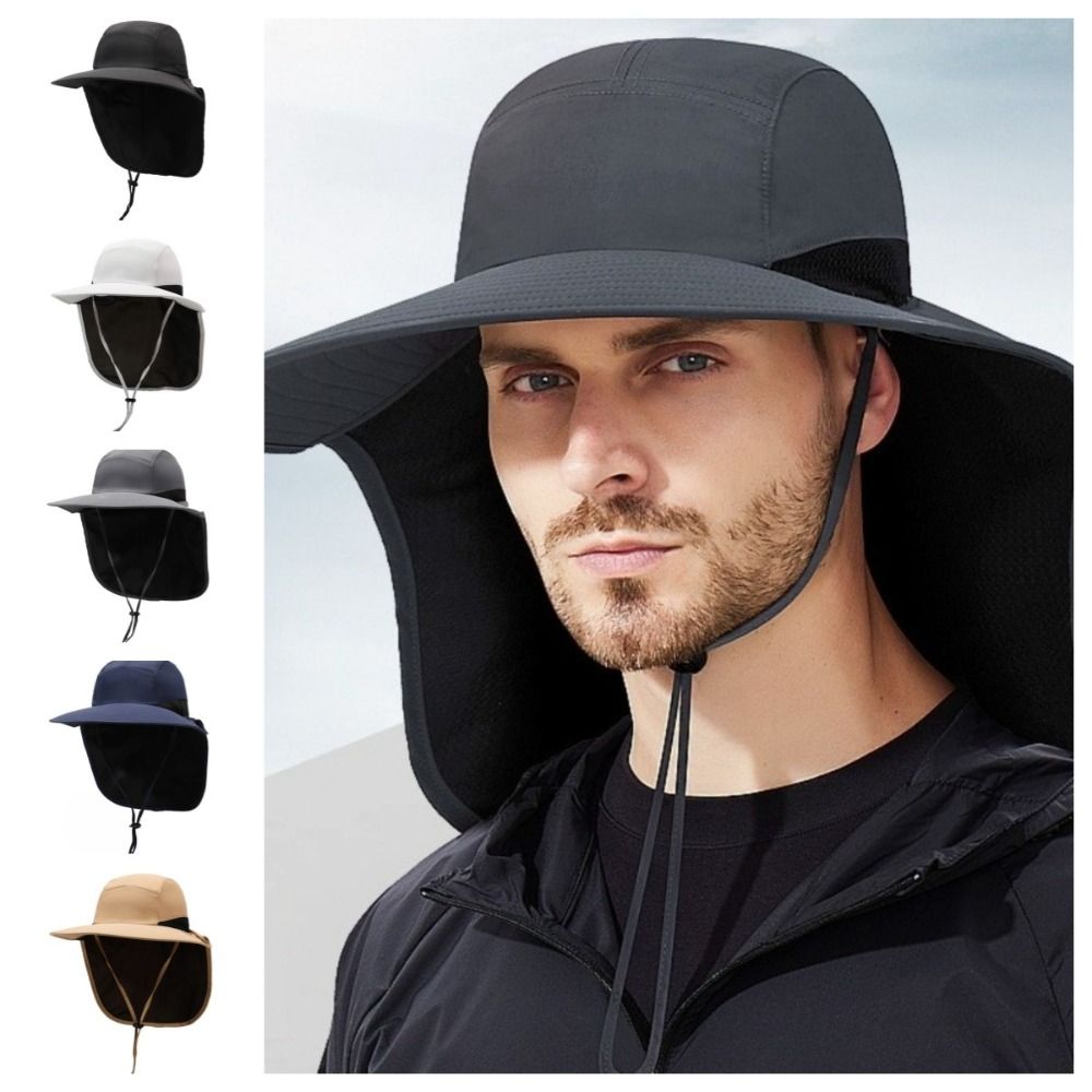 サンハット ワイドブリム アウトドア サンハット ネックフラ - Bucket Hat Women のレビューと価格