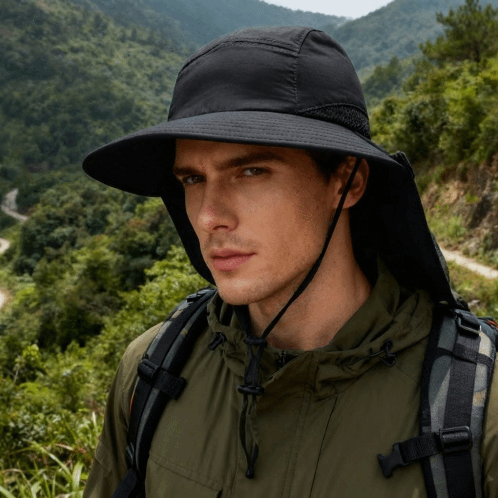 サンハット ワイドブリム アウトドア サンハット ネックフラ - Bucket Hat Women のレビューと価格